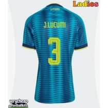 Colombia Jhon Lucumi #3 Replica Away Shirt Ladies World Cup 2026 Short Sleeve